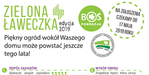 Konkurs ,,Zielona Ławeczka” 