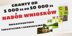 Konkurs - granty - Infrastruktura turystyczna i rekreacyjna 