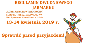Regulamin jarmarku ŁBW - sprawdź...