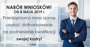 Nabór wniosków dla przedsiębiorców na podnoszenie kwalifikacji pracowników 