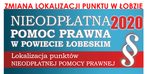 Nieodpłatna Pomoc Prawna w 2020 roku ZMIANY