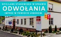 Oficjalne stanowisko ws. odwołania imprez w powiecie  2020