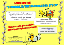 Konkurs "Dekoracje świątecznego stołu"
