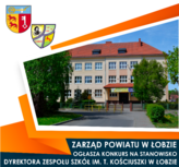 Ogłoszenie - Konkurs na stanowisko Dyrektora Zespołu Szkół im. T. Kościuszki w Łobzie