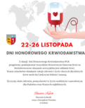 Dni Honorowego Krwiodawstwa Polskiego Czerwonego Krzyża