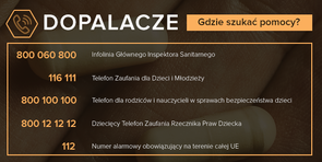 Komunikat dotyczący "dopalaczy"