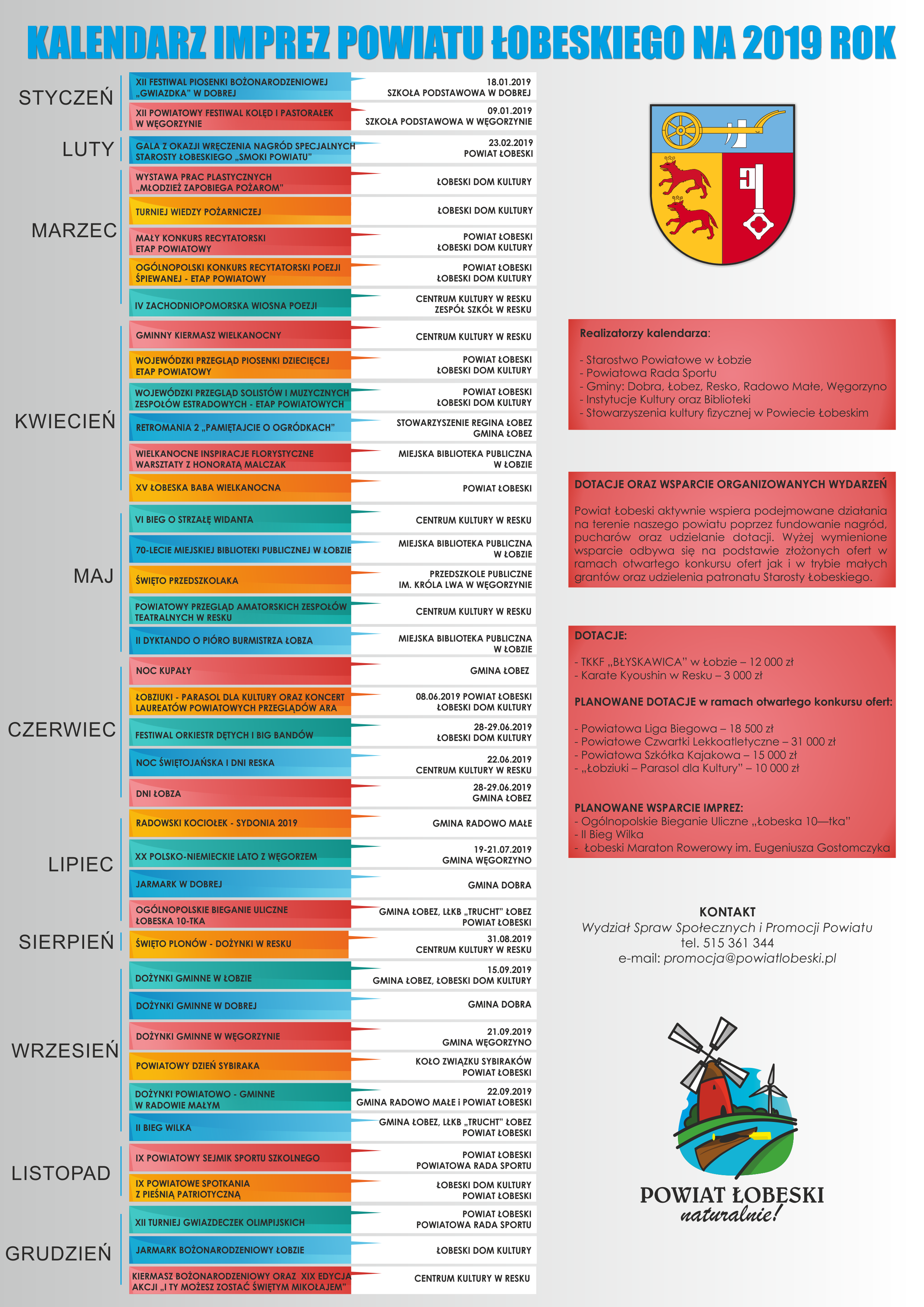 Kalendarz Powiatu 2019