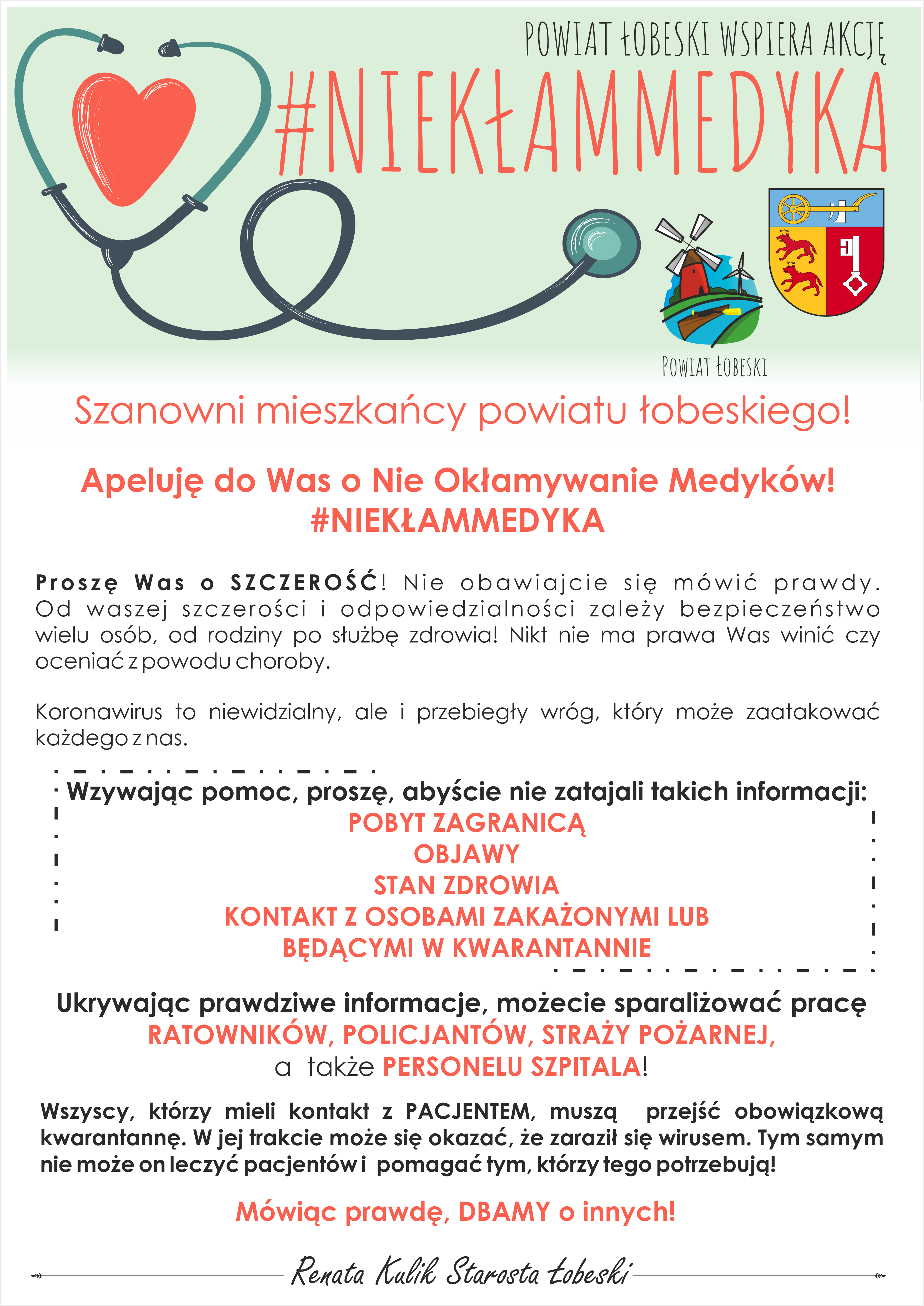 #NieKłamMedyka
