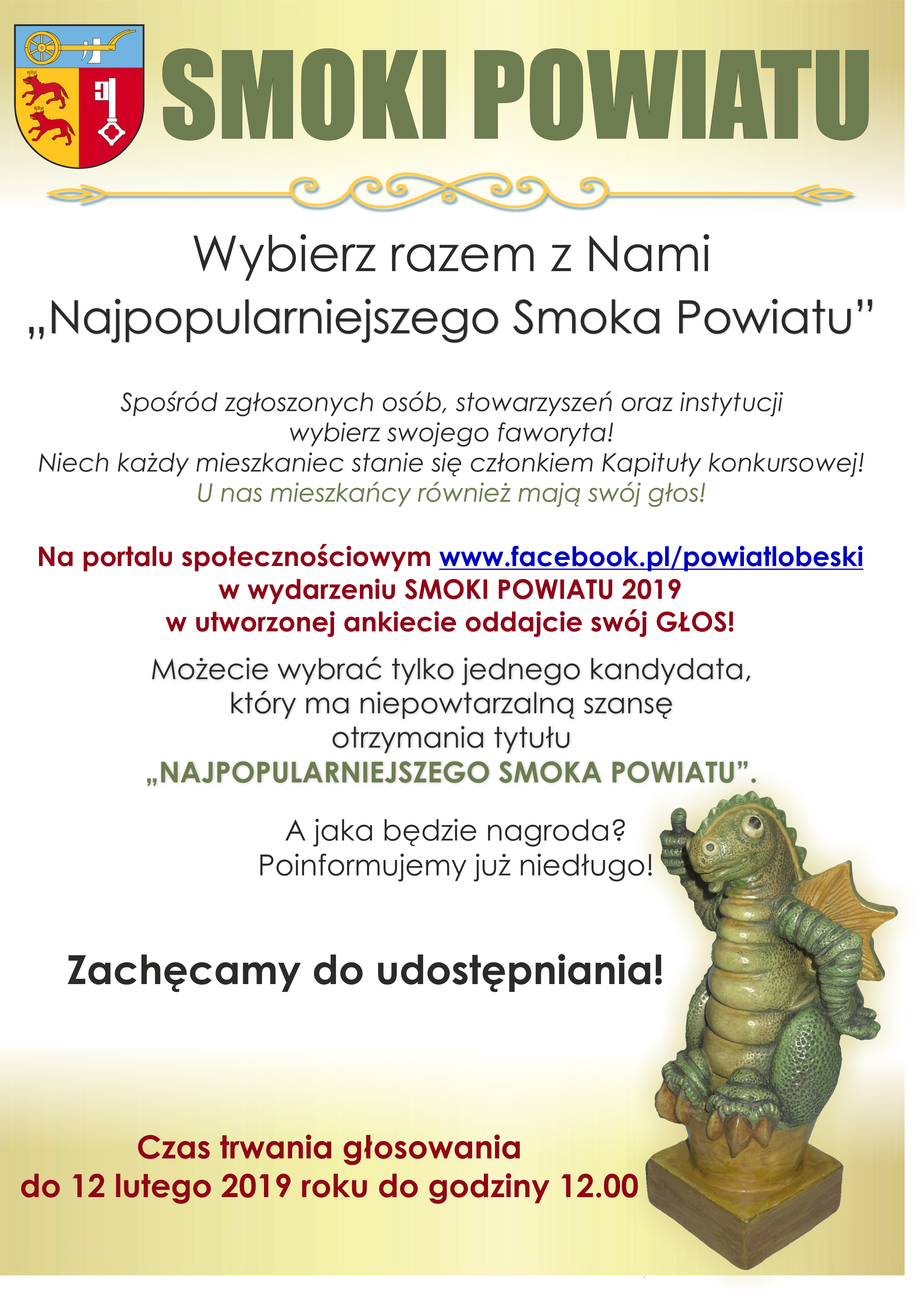 Zagłosuj na najpopularniejszego smoka 