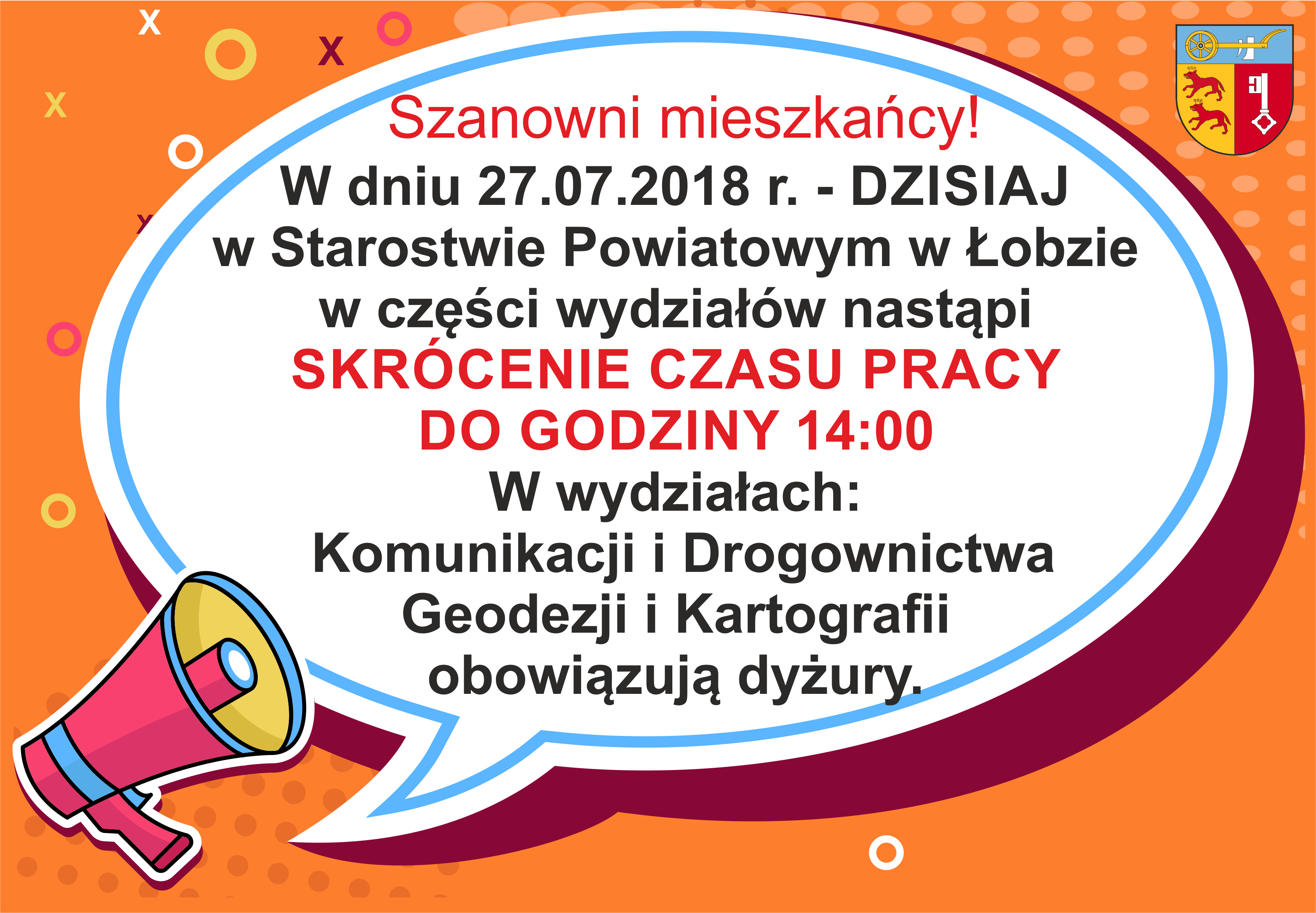 Skrócenie czasu pracy 2018