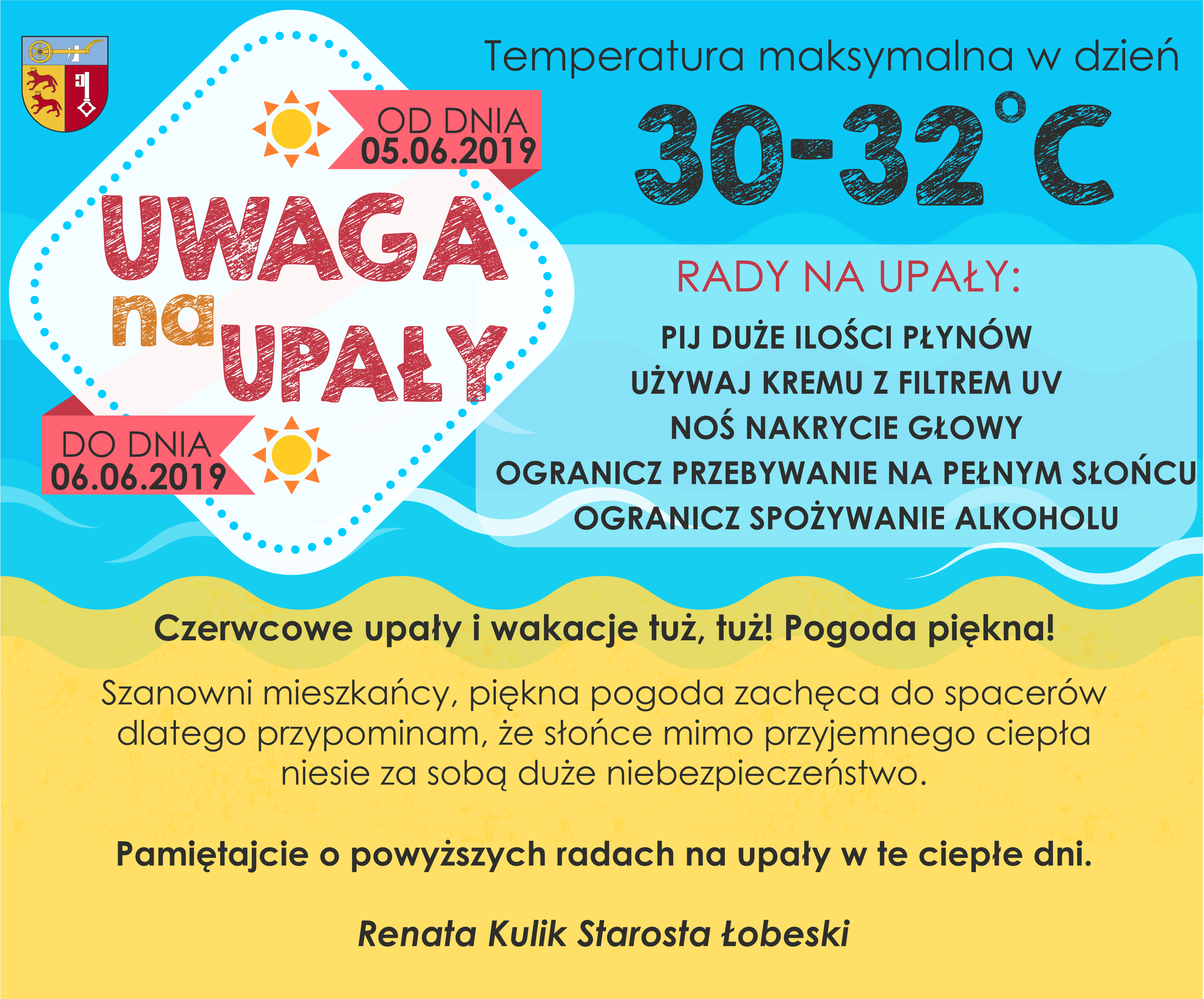 Uwaga na upały! 2019