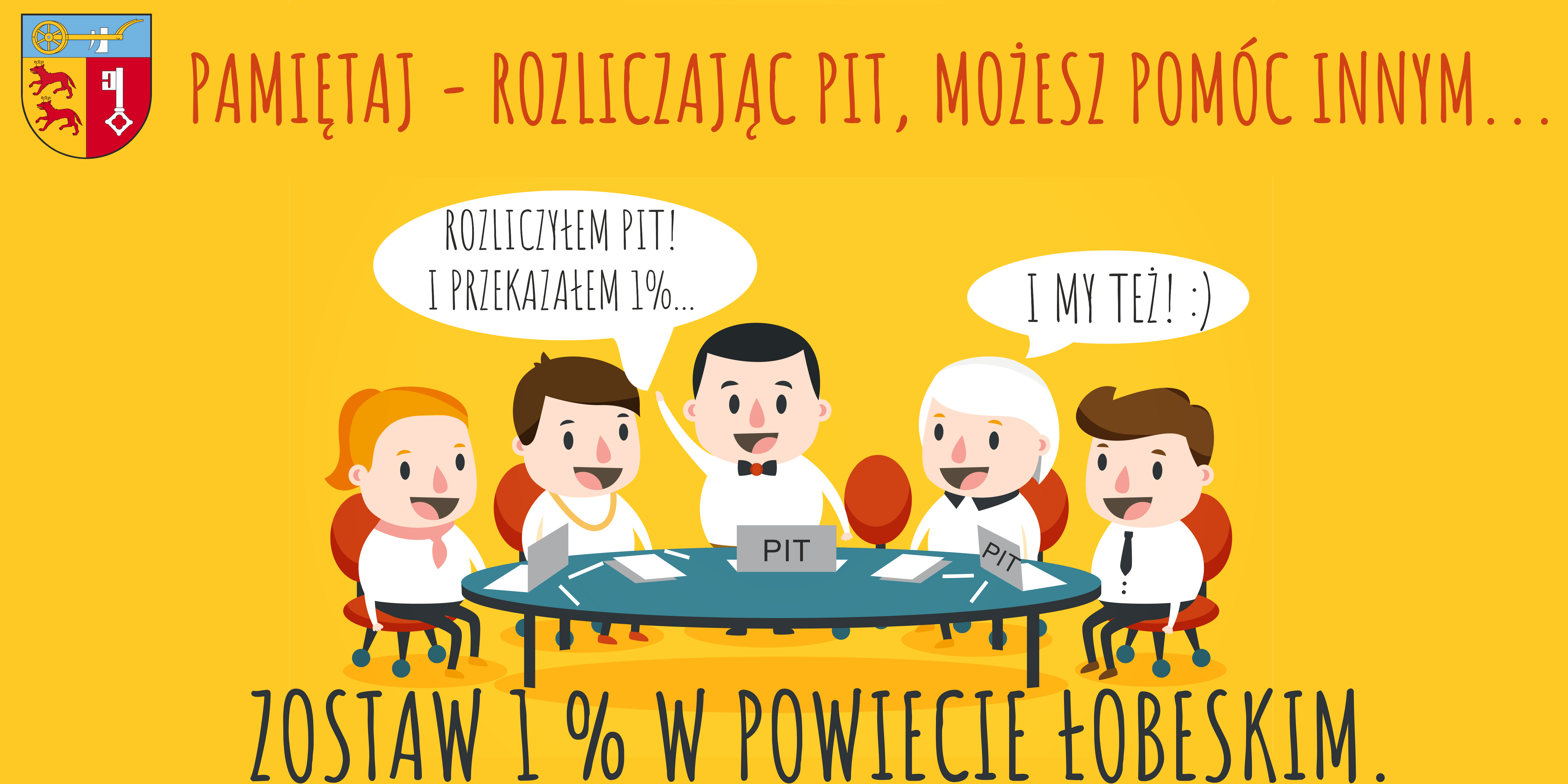 Zostaw 1% podatku w powiecie