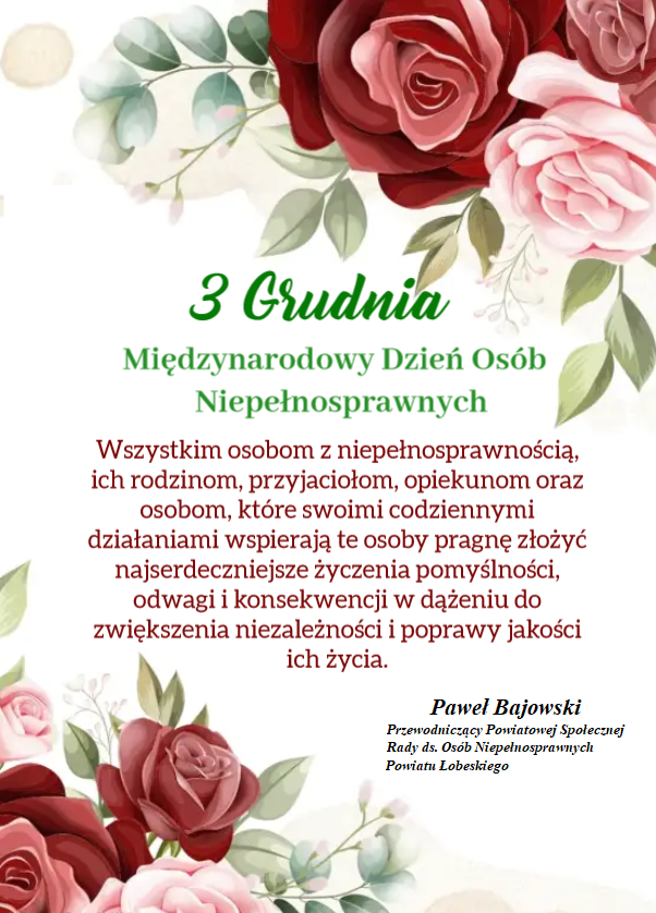  życzenia z okazji międzynarodowego dnia osób niepełnosprawnych