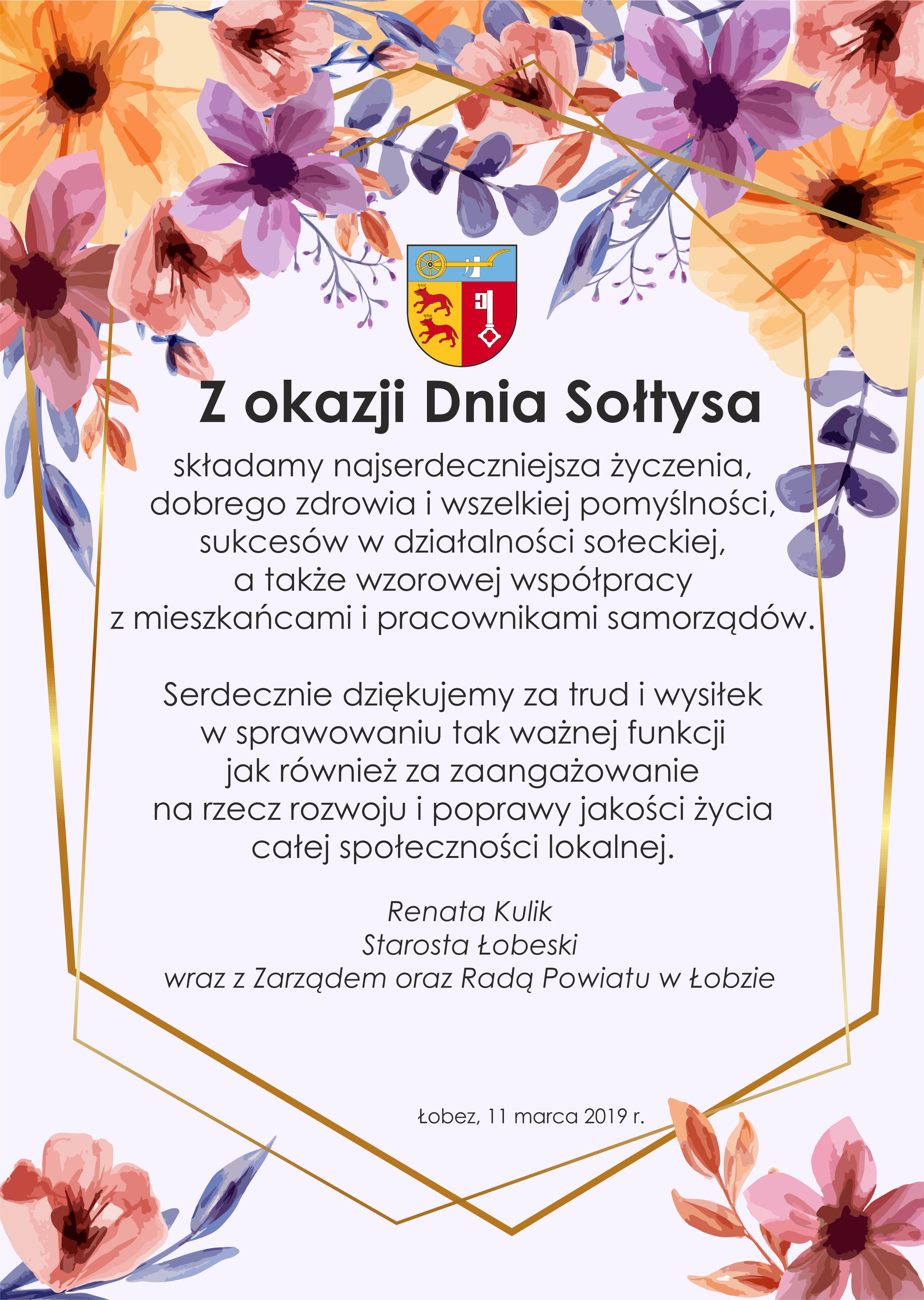 Dzień Sołtysa 11.03.2019